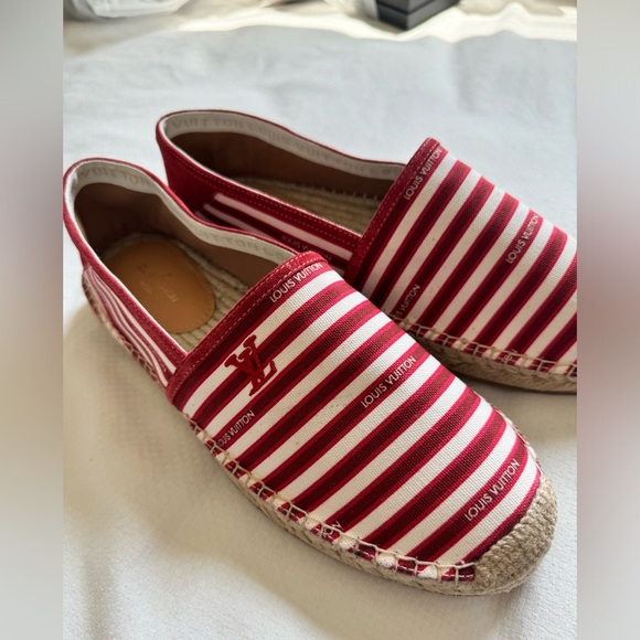 🙏LV Bidart Espadrille Shoes-Size8 - Picture 16 of 17